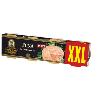 Tuna in Sunflower Oil 4 x 80g